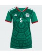 Ženski Nogometna dresi replika Mehika Johan Vasquez #5 Domači SP 2026 Kratek rokav Ženski Nogometna dresi replika Mehika Johan Vasquez #5 Domači SP 2026 Kratek rokav